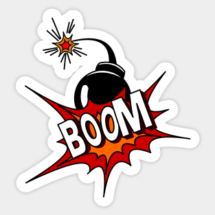 Boom Sticker